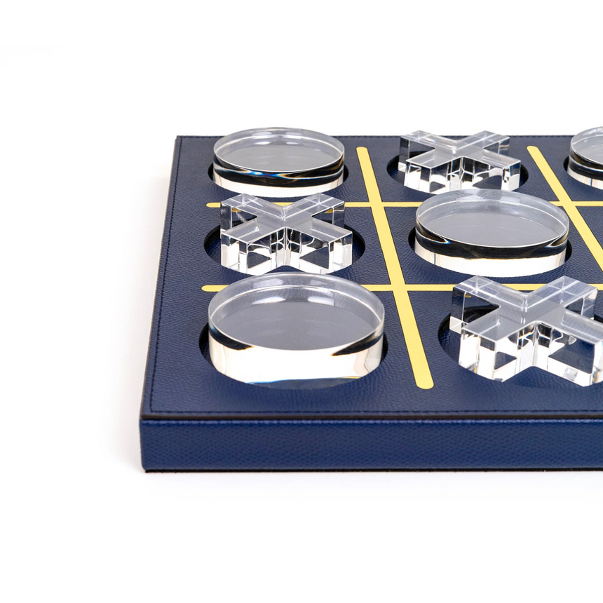 Calf Leather Board Game | Pinetti Boston Tris | Italianfurniture.com