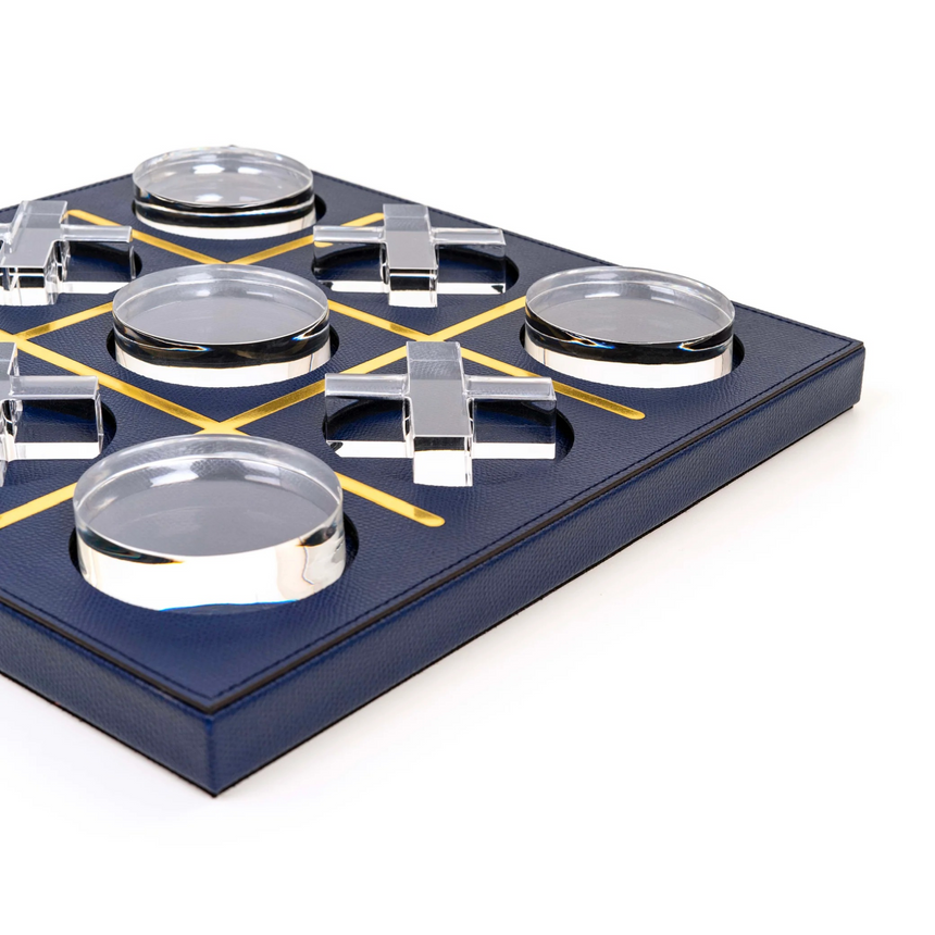 Calf Leather Board Game | Pinetti Boston Tris | Italianfurniture.com