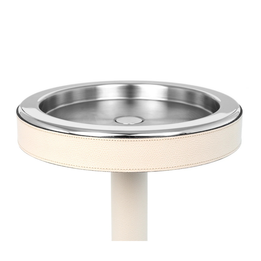 Stainless Steel Ice Bucket Stand | Pinetti | Italianfurniture.com