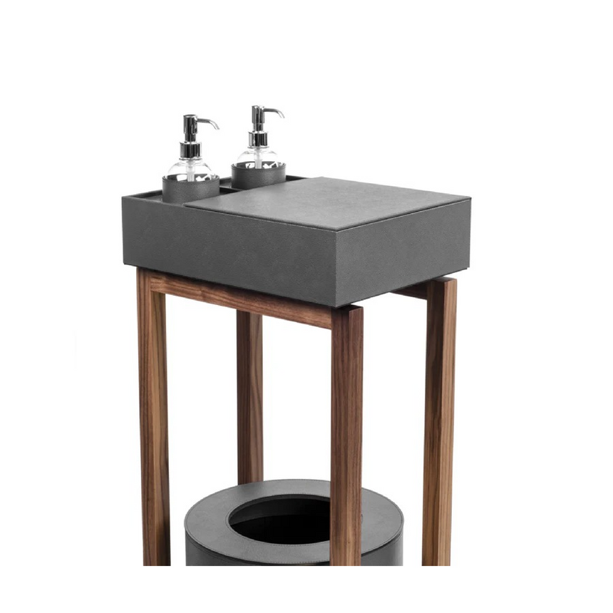 Wooden Framed Sanitizing Box with Stand | Pinetti Igea | Italianfurniture.com