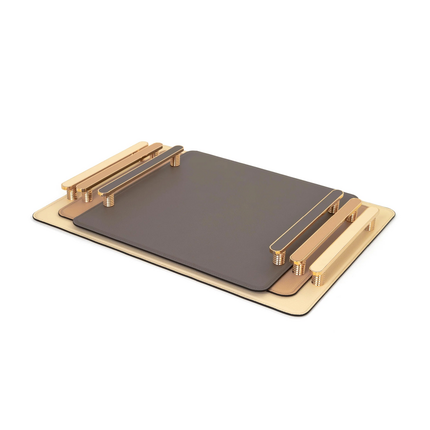 Metal Tray With Handles | Pinetti Venaria | Italianfurniture.com