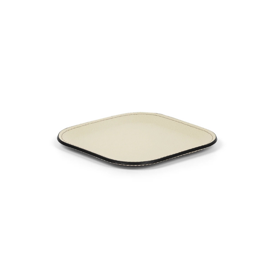 Square Calf Leather Tray | Pinetti Victor | Italianfurniture.com