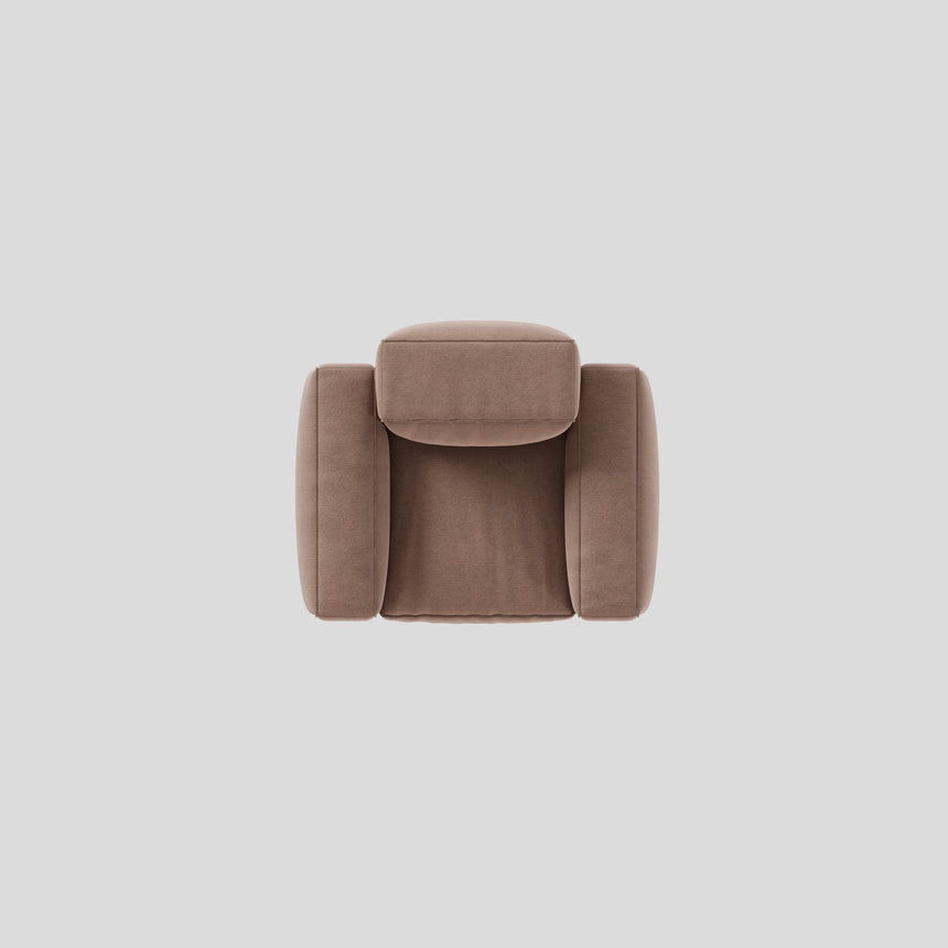 Piping Detail Lounge Armchair | Arflex Marechiaro