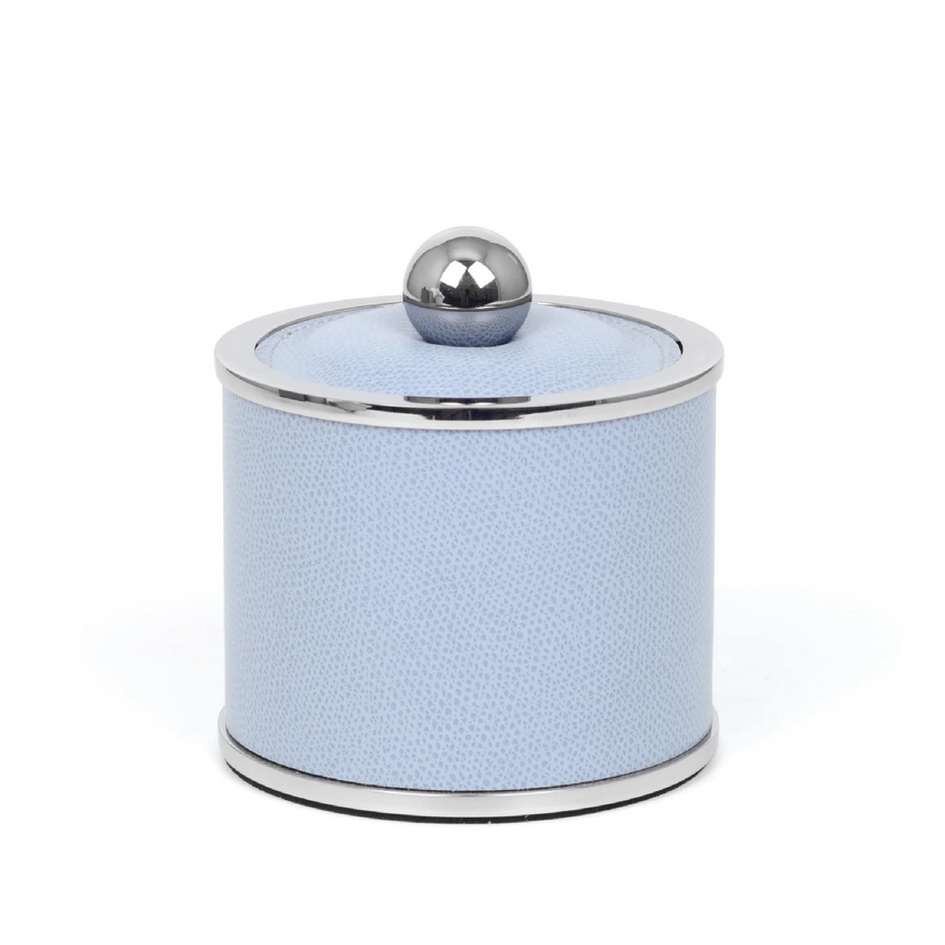 Round Leather Cotton Pad Holder | Pinetti Olimpia | Italianfurniture.com