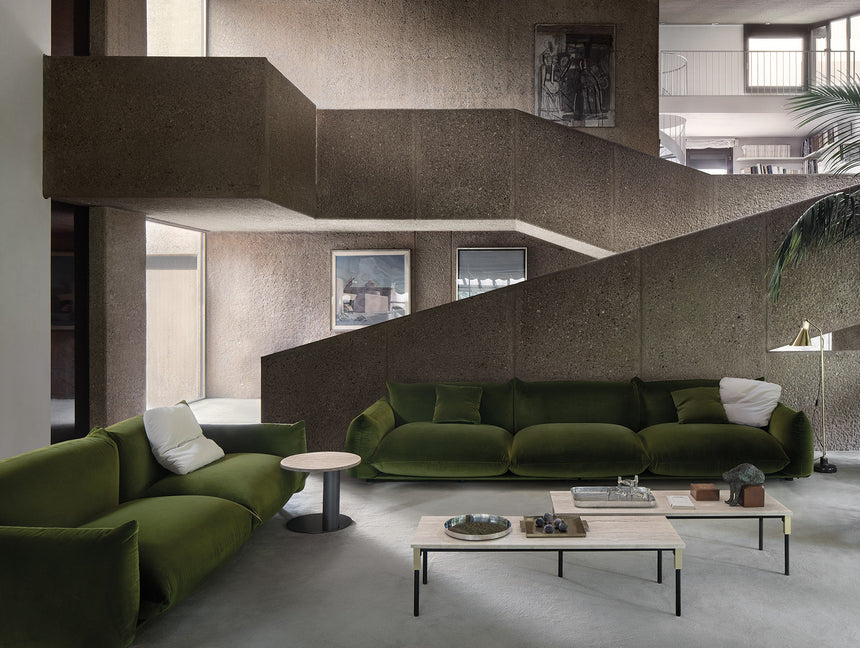 Plush Pillow-Style Sofa | Arflex Marenco