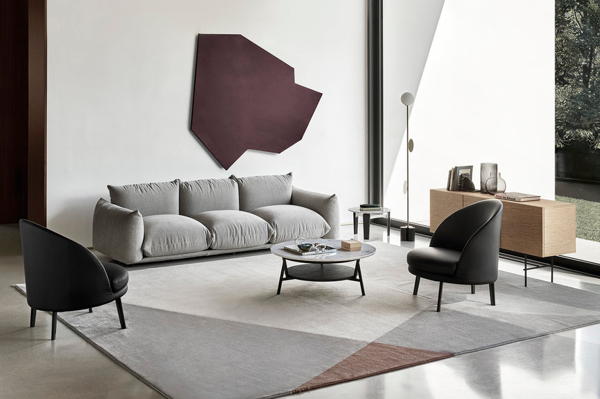 Plush Pillow-Style Sofa | Arflex Marenco