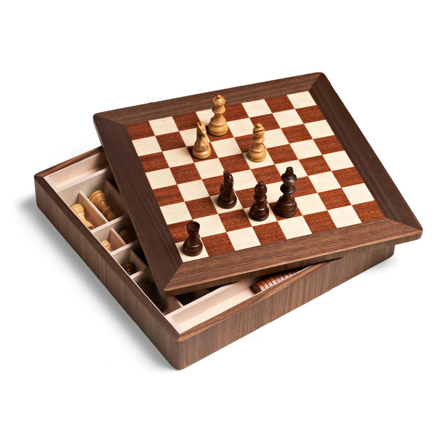 Luxury Wooden Chessboard | Agresti Chess Talent | italianfurniture.com
