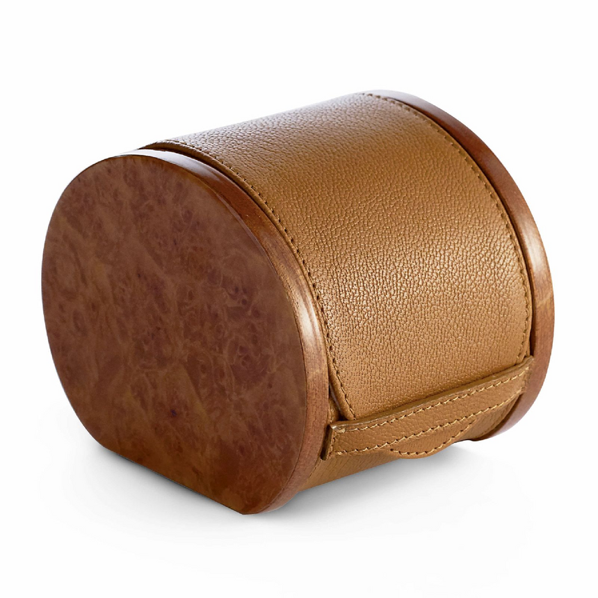 Adjustable Luxury Leather Travel Watch Case | Agresti Cussino | Italianfurniture.com