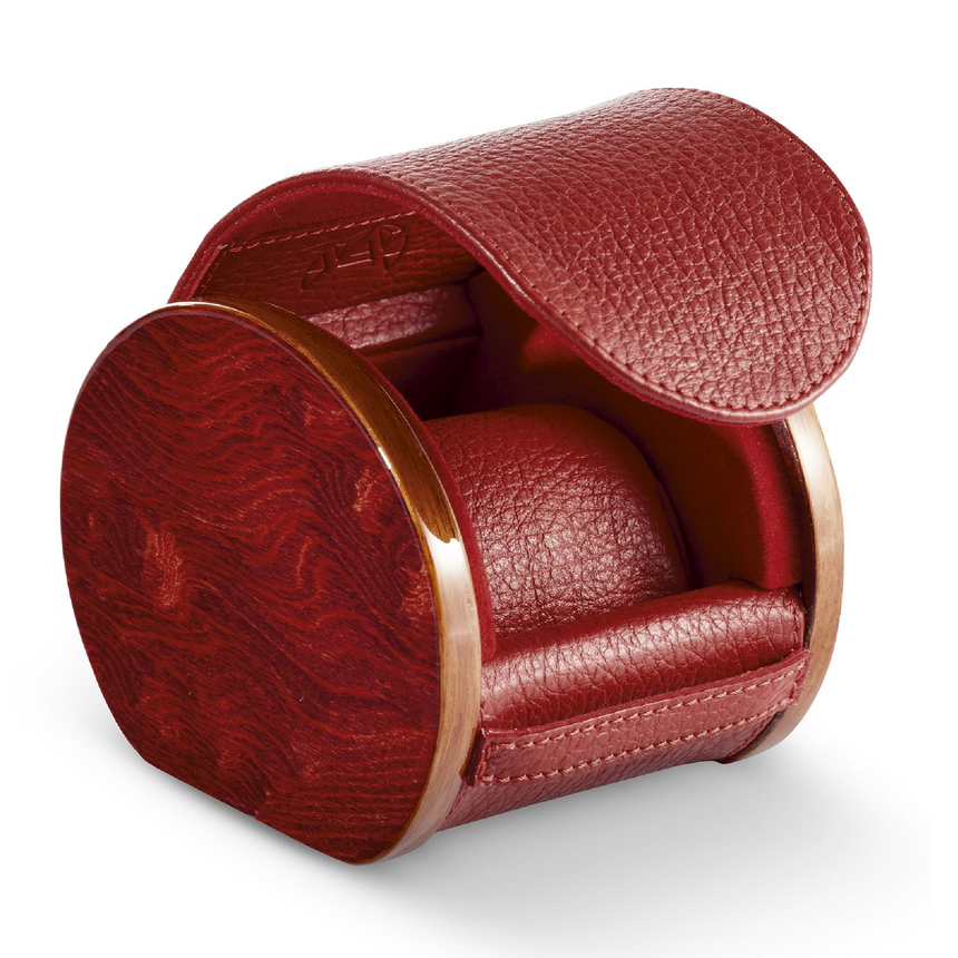 Adjustable Luxury Leather Travel Watch Case | Agresti Cussino | Italianfurniture.com