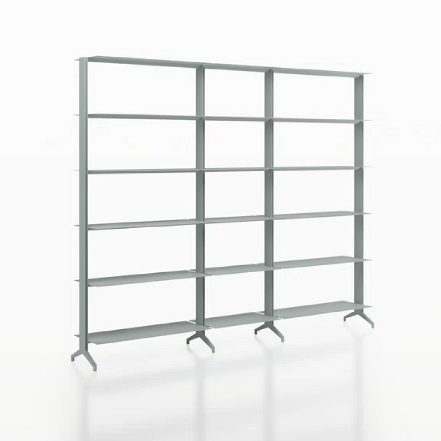 Aluminium 5-Layer Bookshelf | Alias Aline | Italianfurniture.com