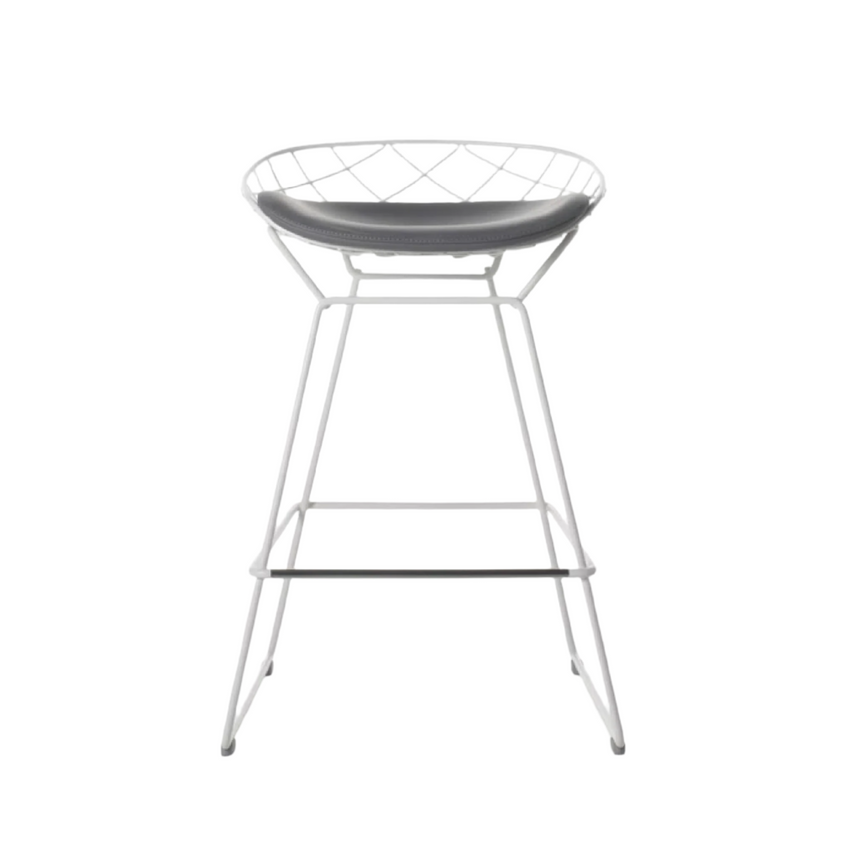 Lacquered Steel Counter Stool | Alias Kobi