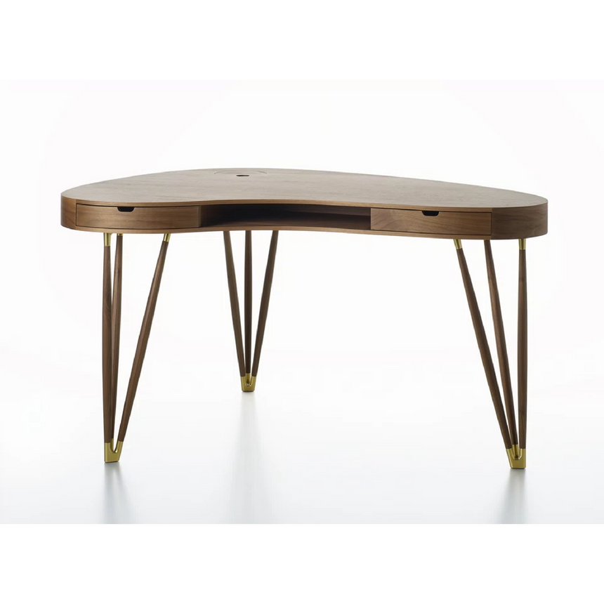 Organic-Shaped 2-Drawer Desk | Alias Plettro | Italianfurniture.com