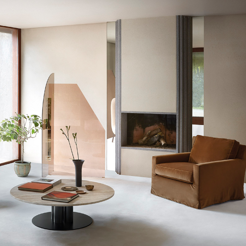 Minimalist Lounge Armchair | Arflex Cousy | Italianfurniture.com