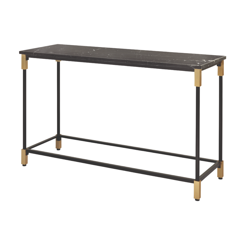 Brass Accent Console Table | Arflex Match | Italianfurniture.com