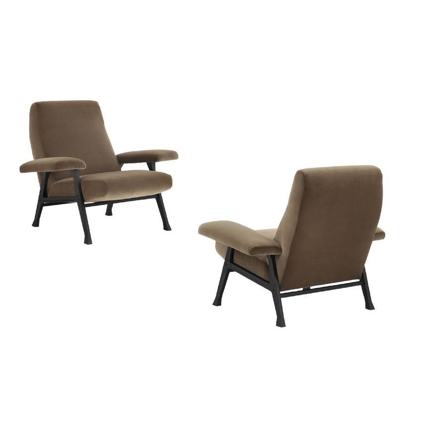 Upholstered Classic Lounge Armchair | Arflex Hall | Italianfurniture.com