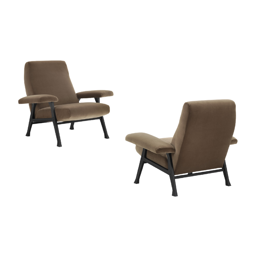 Upholstered Classic Lounge Armchair | Arflex Hall | Italianfurniture.com