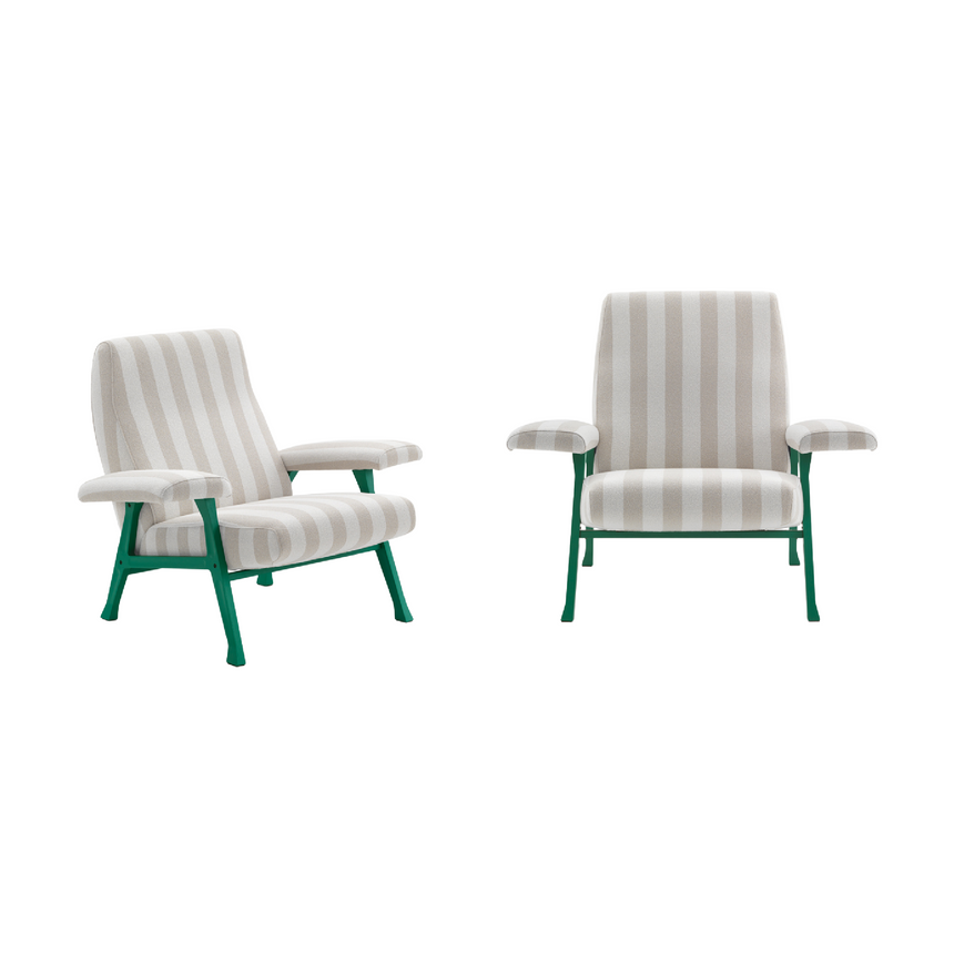 Upholstered Classic Lounge Armchair | Arflex Hall | Italianfurniture.com