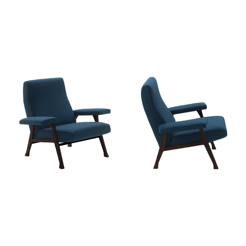 Upholstered Classic Lounge Armchair | Arflex Hall | Italianfurniture.com
