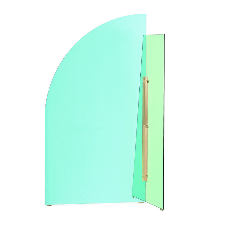 Colored Glass Room Divider | Arflex Vela | Italianfurniture.com