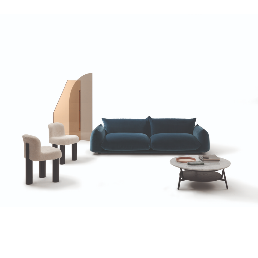 Colored Glass Room Divider | Arflex Vela | Italianfurniture.com