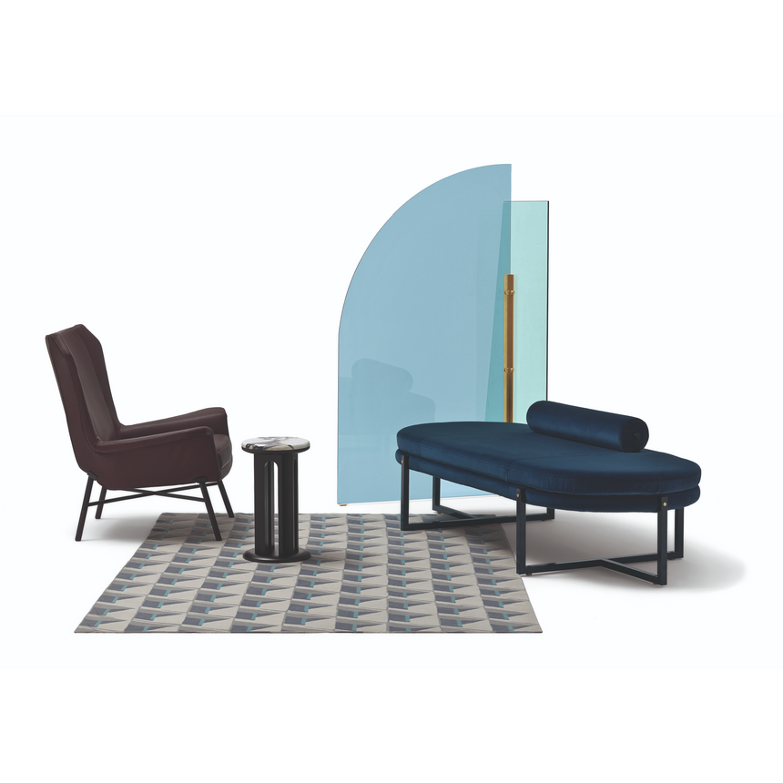 Colored Glass Room Divider | Arflex Vela | Italianfurniture.com