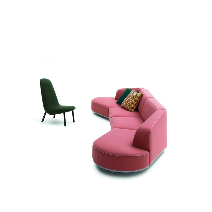 Organic Shaped Modular Sofa | Arflex Arcolor | Italianfurniture.com