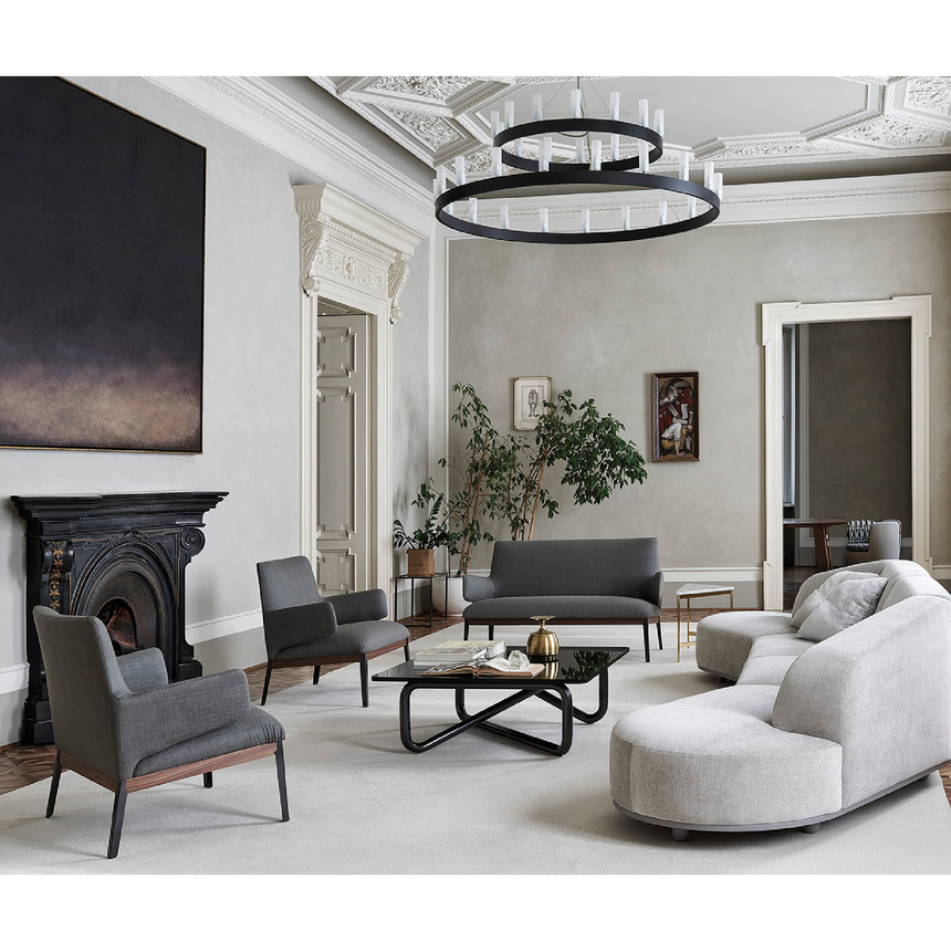 Triangular Side Table | Arflex .Capilano | italianfurniture.com