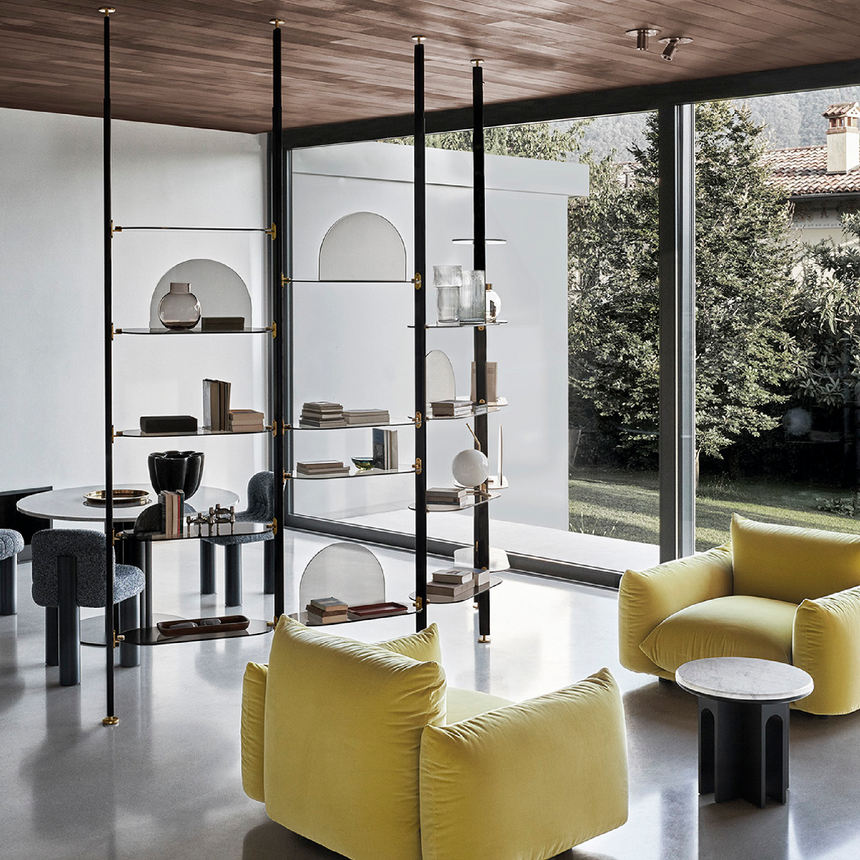 Round Dining Table | Arflex Goya | Italianfurniture.com