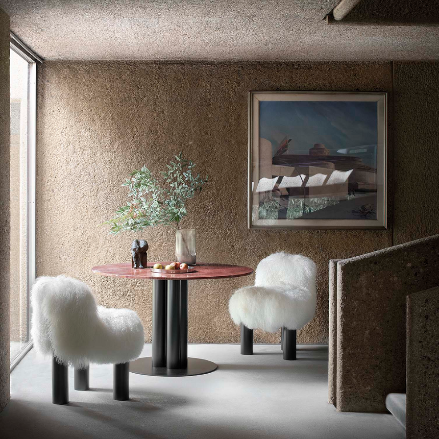 Round Dining Table | Arflex Goya | Italianfurniture.com