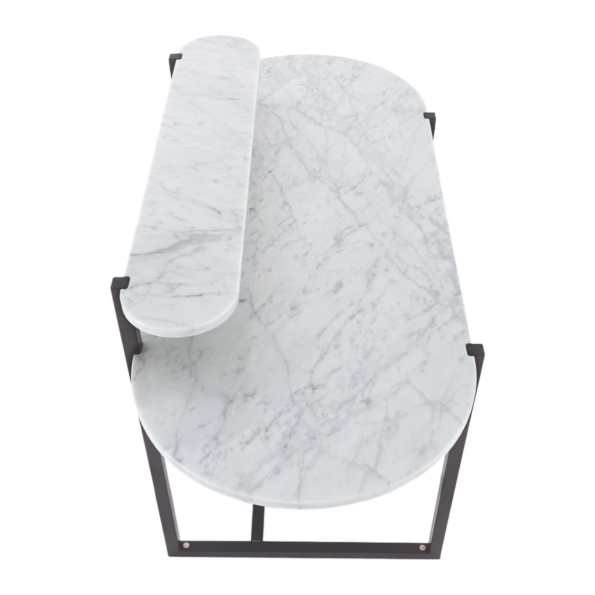 Oval Shelf Writing Desk | Arflex Sigmund | Italianfurniture.com