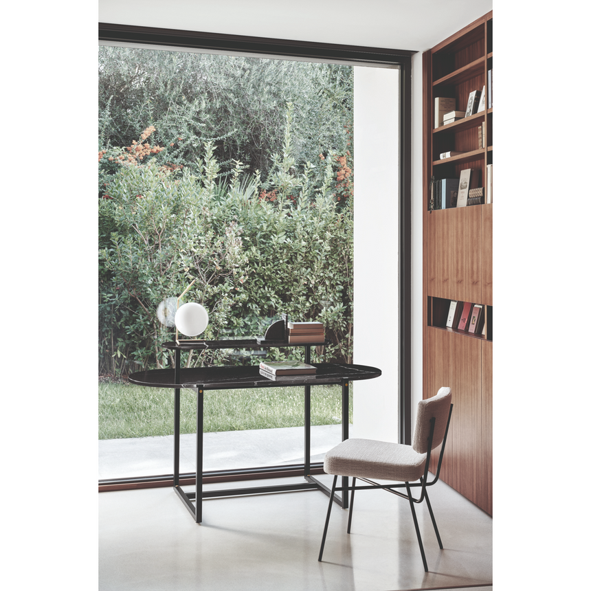 Oval Shelf Writing Desk | Arflex Sigmund | Italianfurniture.com