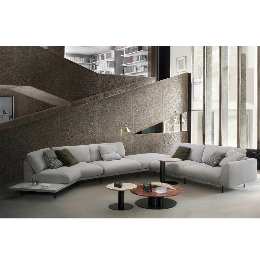 Attached Sofa Table | Arflex Bel Air | Italianfurniture.com