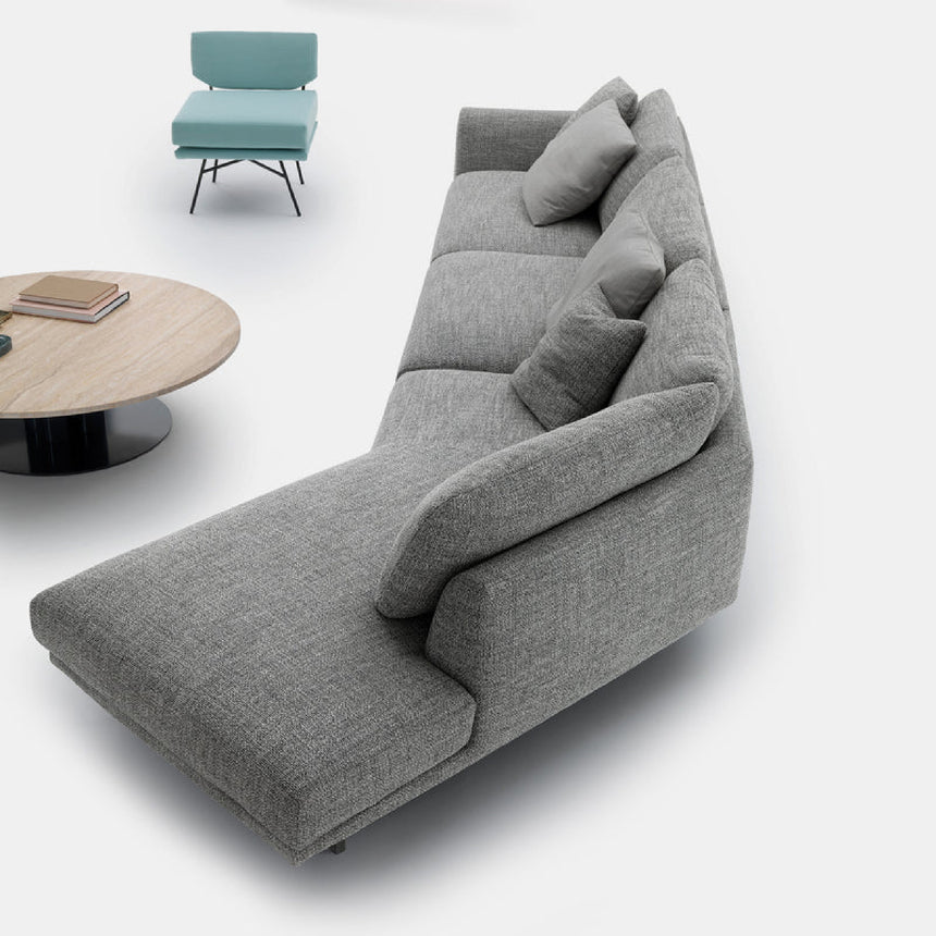 Trapezoid Isle Modular Sofa | Arflex Bel Air | Italianfurniture.com