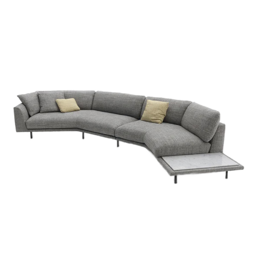 Double Trapezoid Modular Sofa | Arflex Bel Air | italianfurniture.com