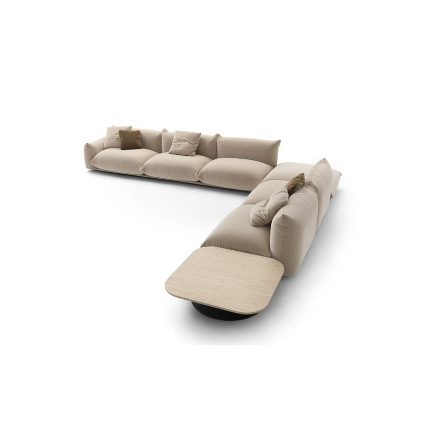 Plush Pillow-Style Modular Sectional | Arflex Marenco
