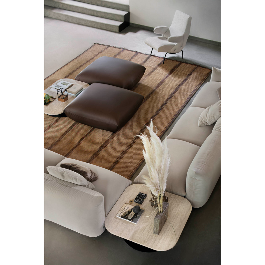 Plush Pillow-Style Modular Sectional | Arflex Marenco