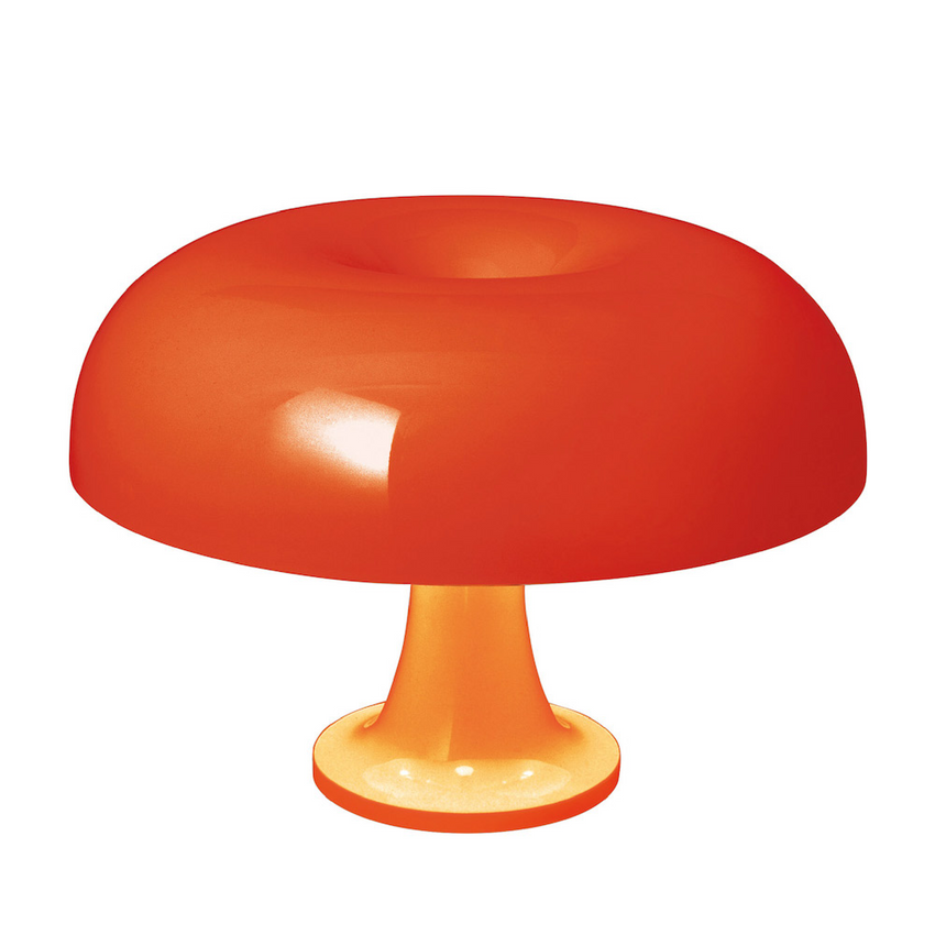 Mushroom-Shaped Mini Table Lamp | Artemide Nessino | Italianfurniture.com