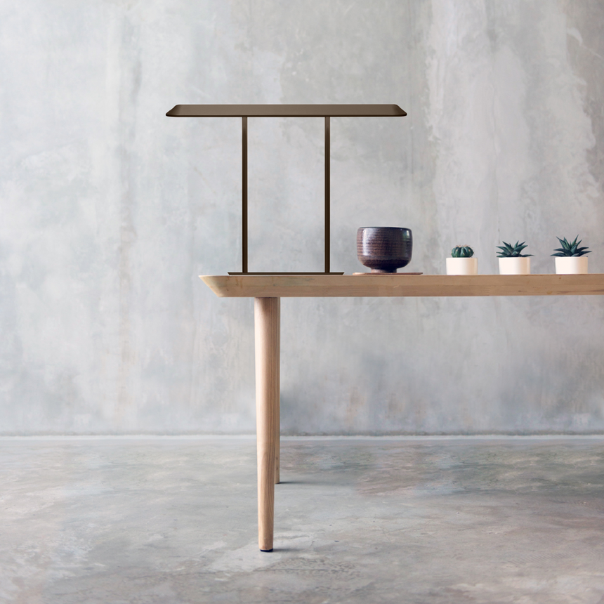 Metallic Bronze Table Lamp | Artemide Tempio | Italianfurniture.com