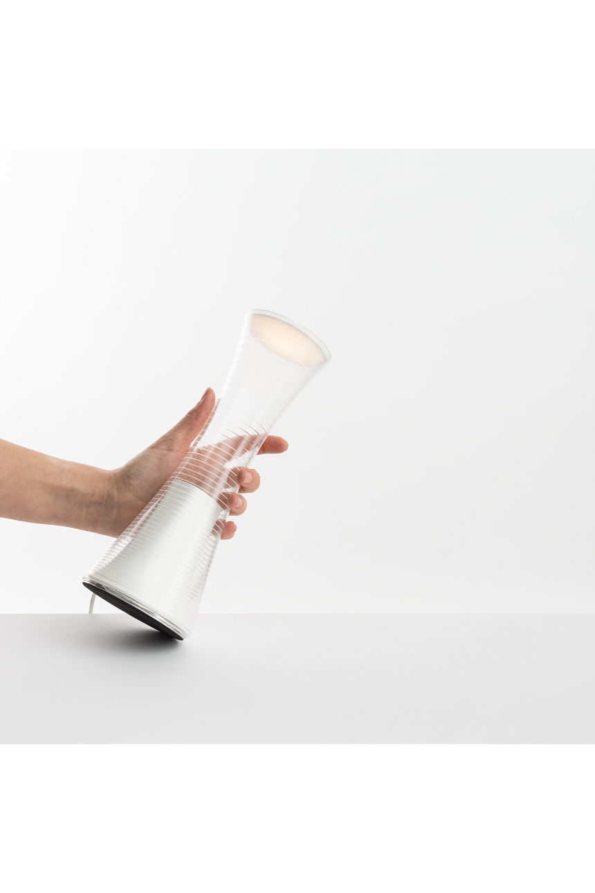 Transparent Optical Table Lamp | Artemide Come Together | Italianfurniture.com