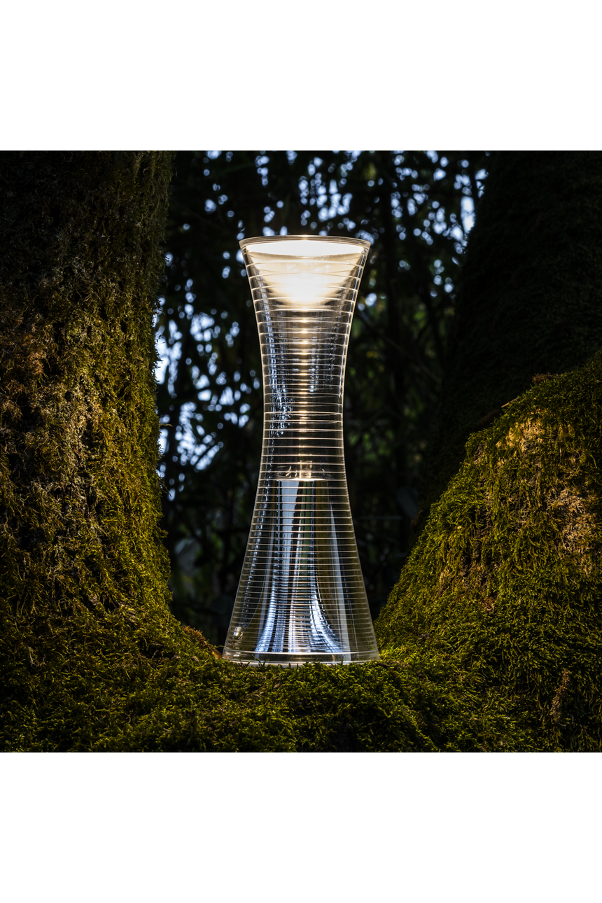 Transparent Optical Table Lamp | Artemide Come Together | Italianfurniture.com