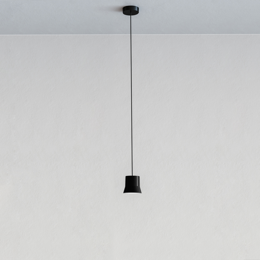 Blue Aluminum Pendant Lamp | Artemide Gio