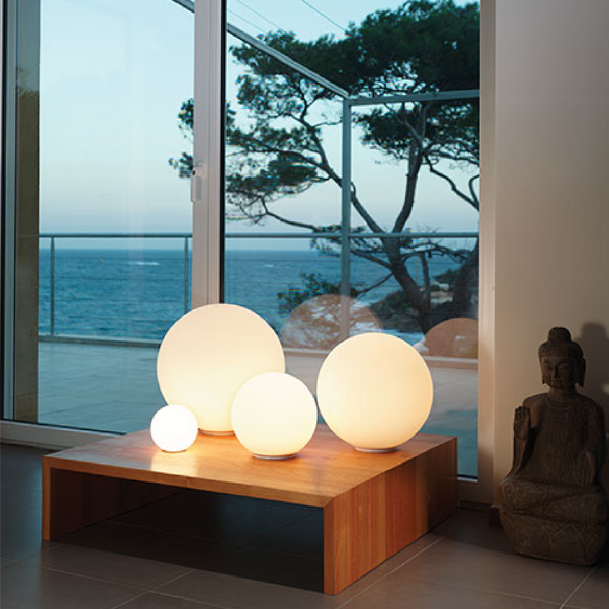 Spherical Table Lamp | Artemide Dioscuri | Italianfurniture.com