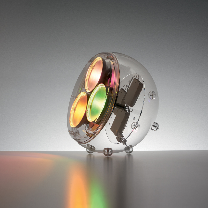 Tri-Color Floor Lamp | Artemide Yang | Italianfurniture.com