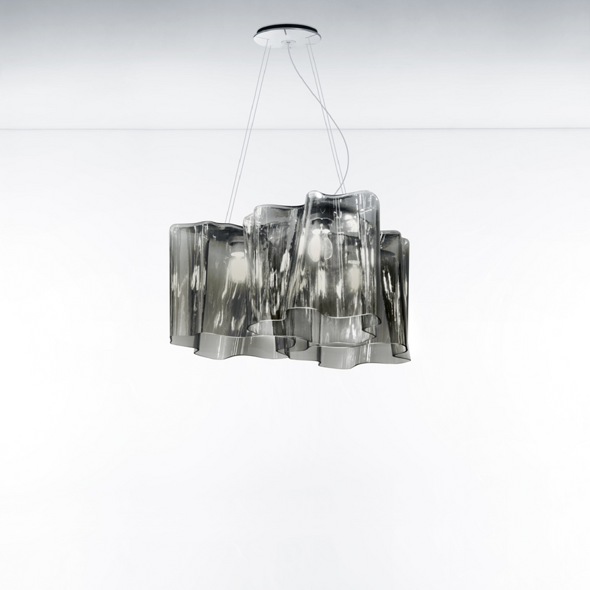 Triple Nested Glass Pendant Lamp | Artemide Logico | Italianfurniture.com