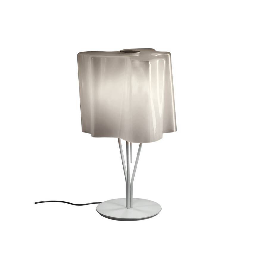 Organic-Shaped Glass Table Lamp | Artemide Logico | Italianfurniture.com