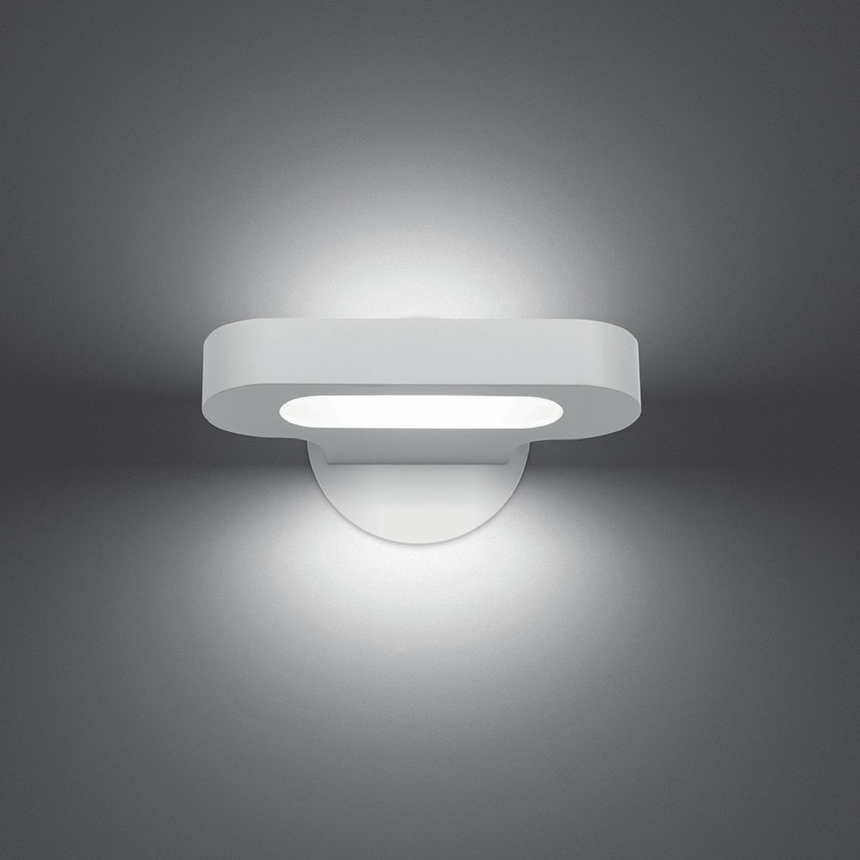 White Modern Mini Wall Lamp | Artemide Talo | Italianfurniture.com