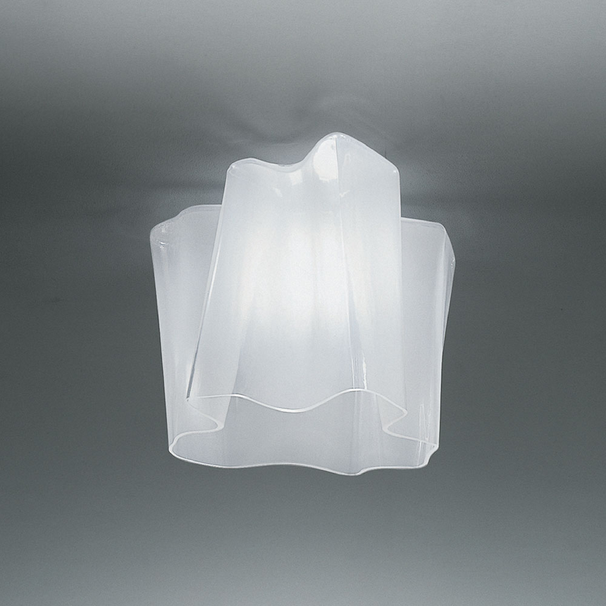 Organic-Shaped Glass Ceiling Lamp | Artemide Logico | ItalianFurniture.com