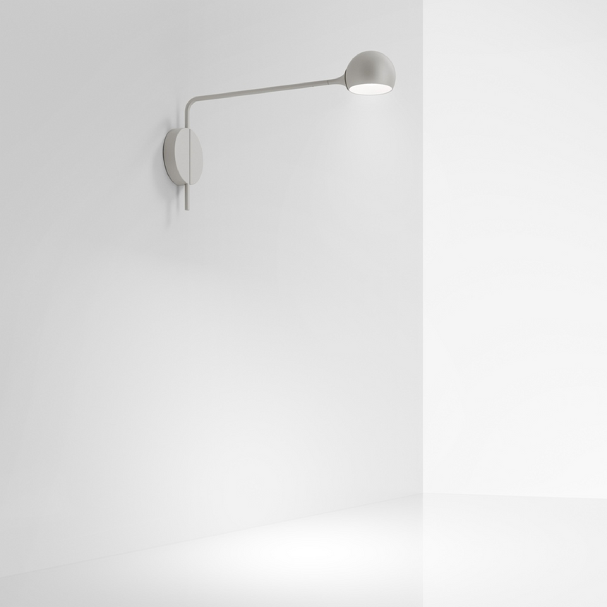 Aluminum Rod Wall Lamp | Artemide Ixa | Italianfurniture.com