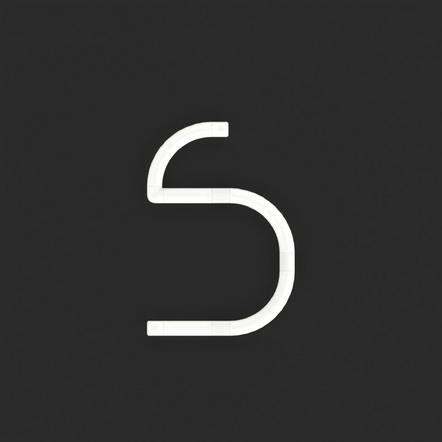 Letters Mini Wall lamp | Artemide Alphabet of Light | Italianfurniture.com