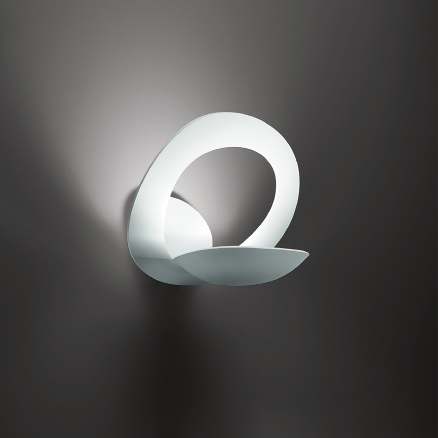 Painted Aluminum Wall Lamp | Artemide Pirce | Italianfurniture.com